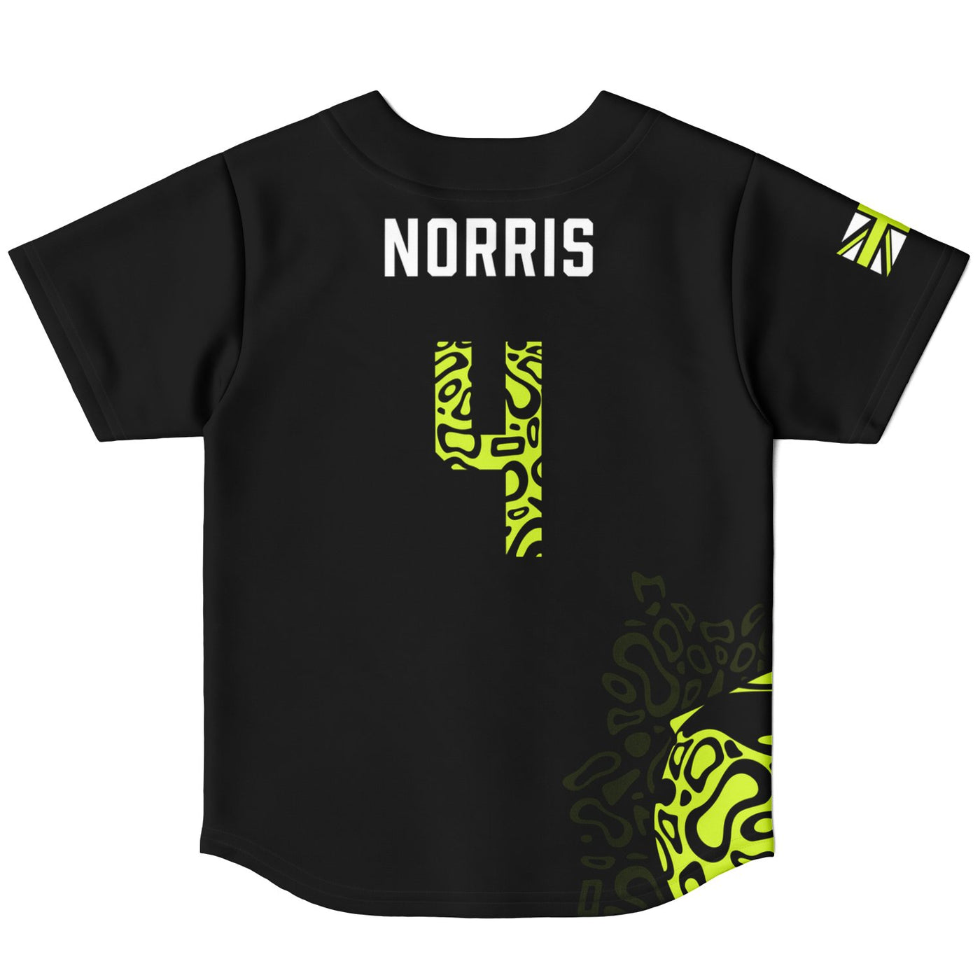 Norris - Black Helmet Kids Jersey - Furious Motorsport