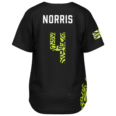 Norris - Black Helmet Kids Jersey - Furious Motorsport