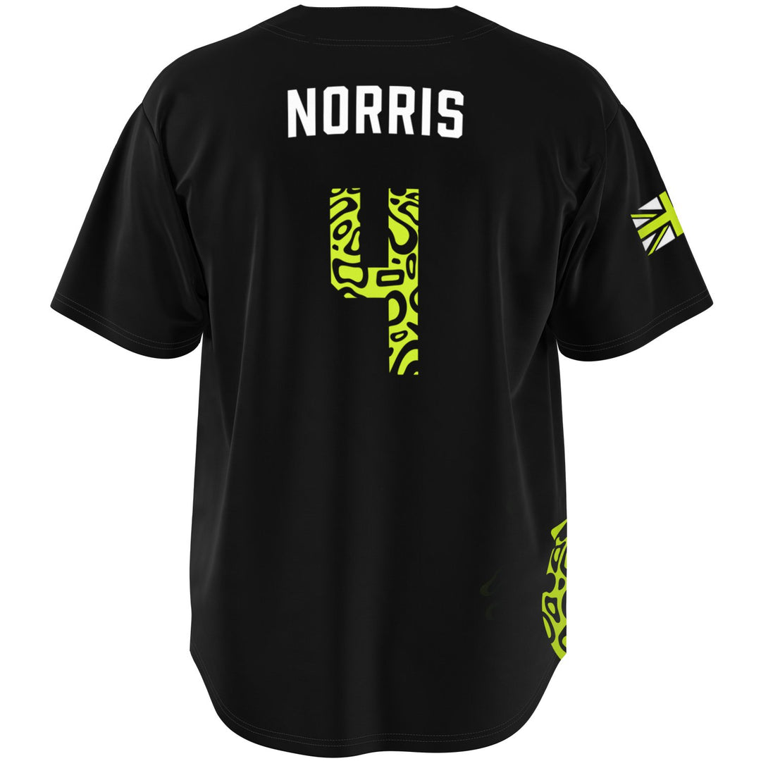 Norris - Carbon Black Fluro Helmet Jersey - Furious Motorsport