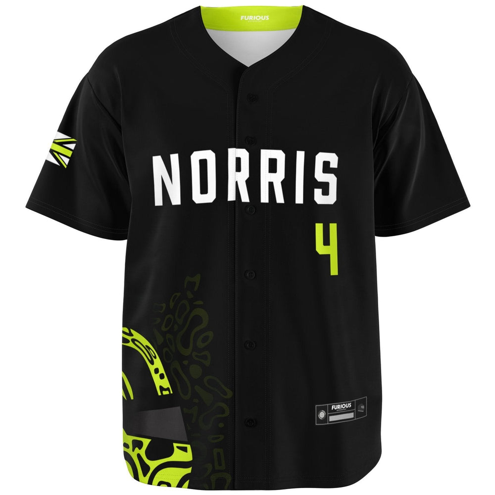 Norris - Carbon Black Fluro Helmet Jersey (Clearance) - Furious Motorsport