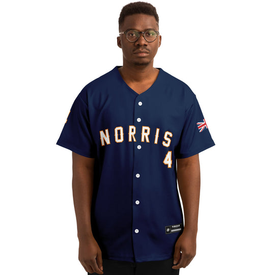 Norris - Deep Navy Away Jersey - Furious Motorsport