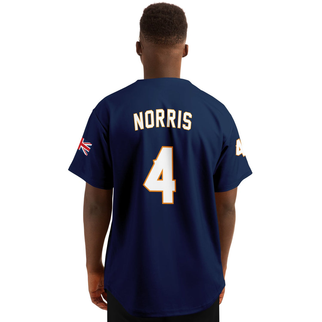 Norris - Deep Navy Away Jersey - Furious Motorsport