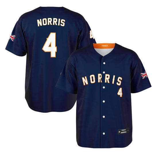 Norris - Deep Navy Away Jersey - Furious Motorsport