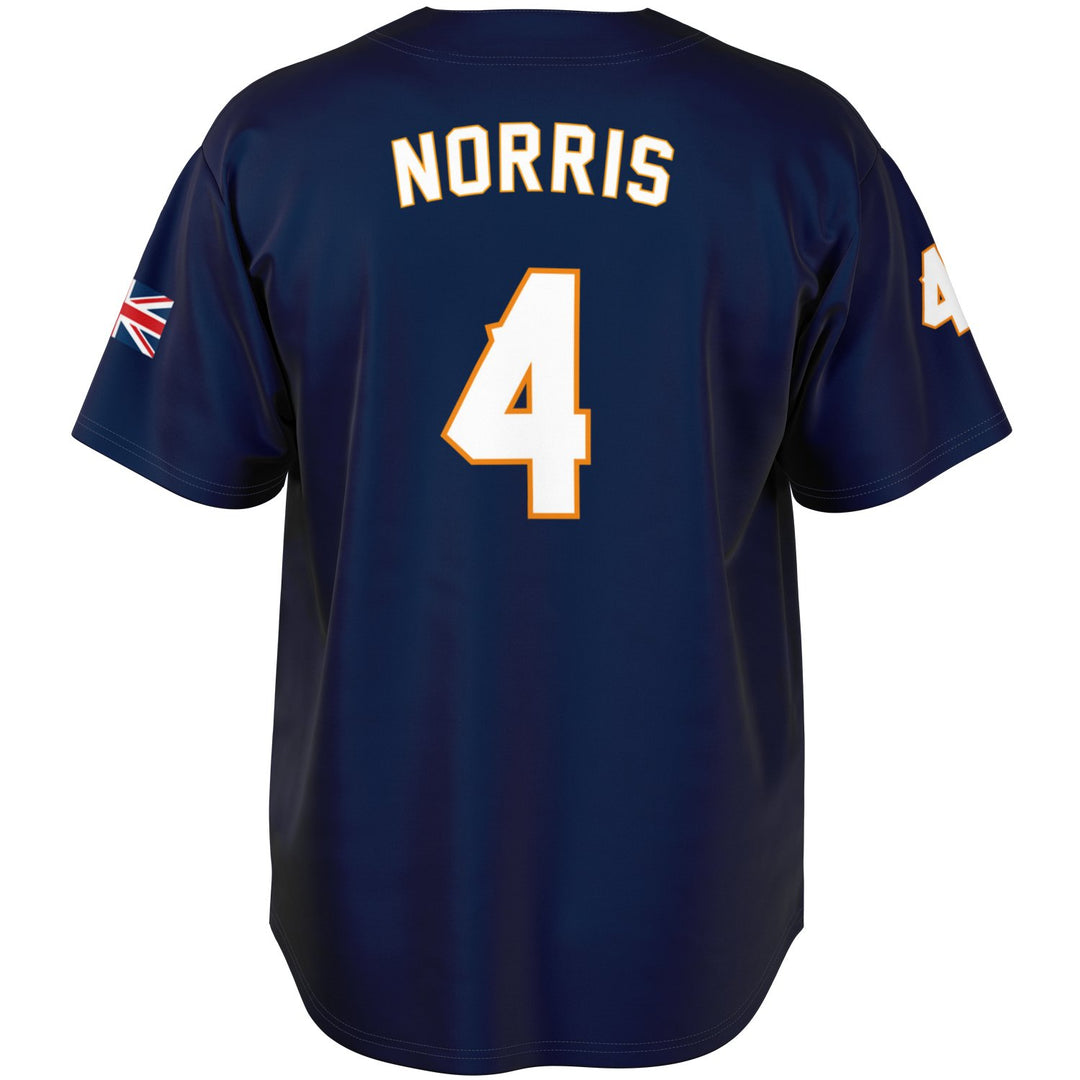 Norris - Deep Navy Away Jersey - Furious Motorsport