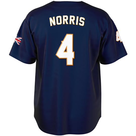 Norris - Deep Navy Away Jersey - Furious Motorsport