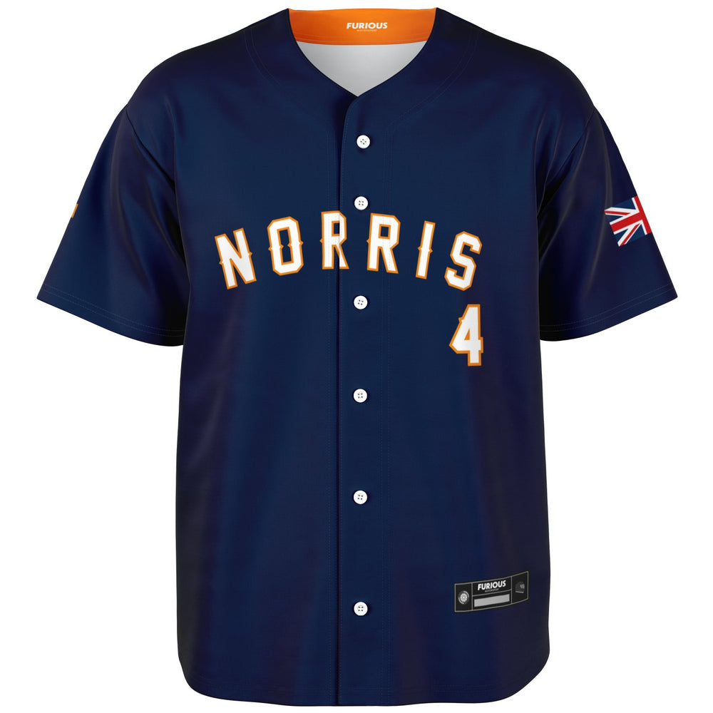 Norris - Deep Navy Away Jersey - Furious Motorsport