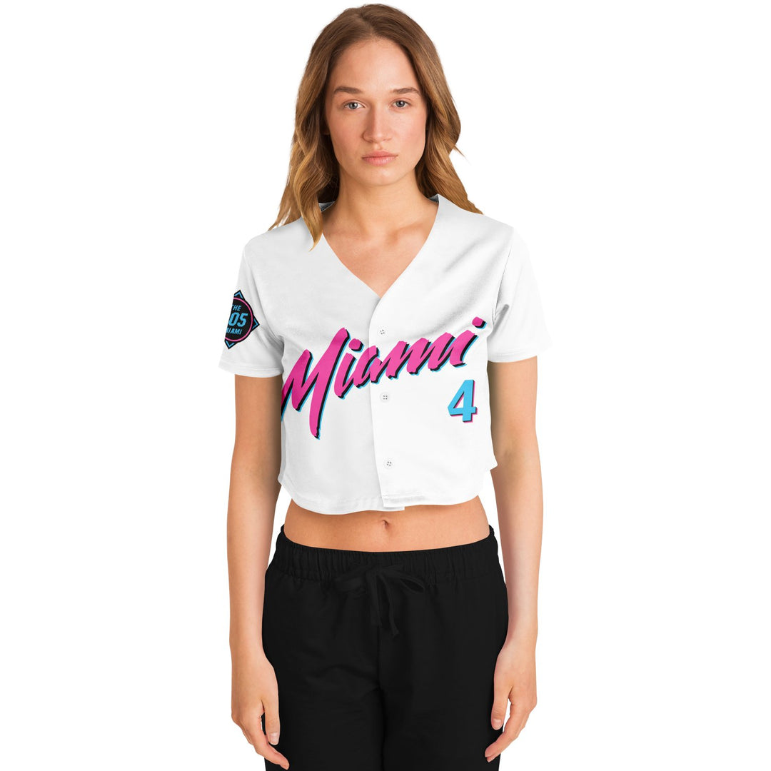 Norris - Miami Vice Home Crop Top - Furious Motorsport