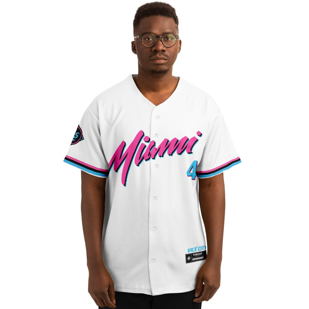 Norris - Miami Vice Home Jersey (Clearance) - Furious Motorsport