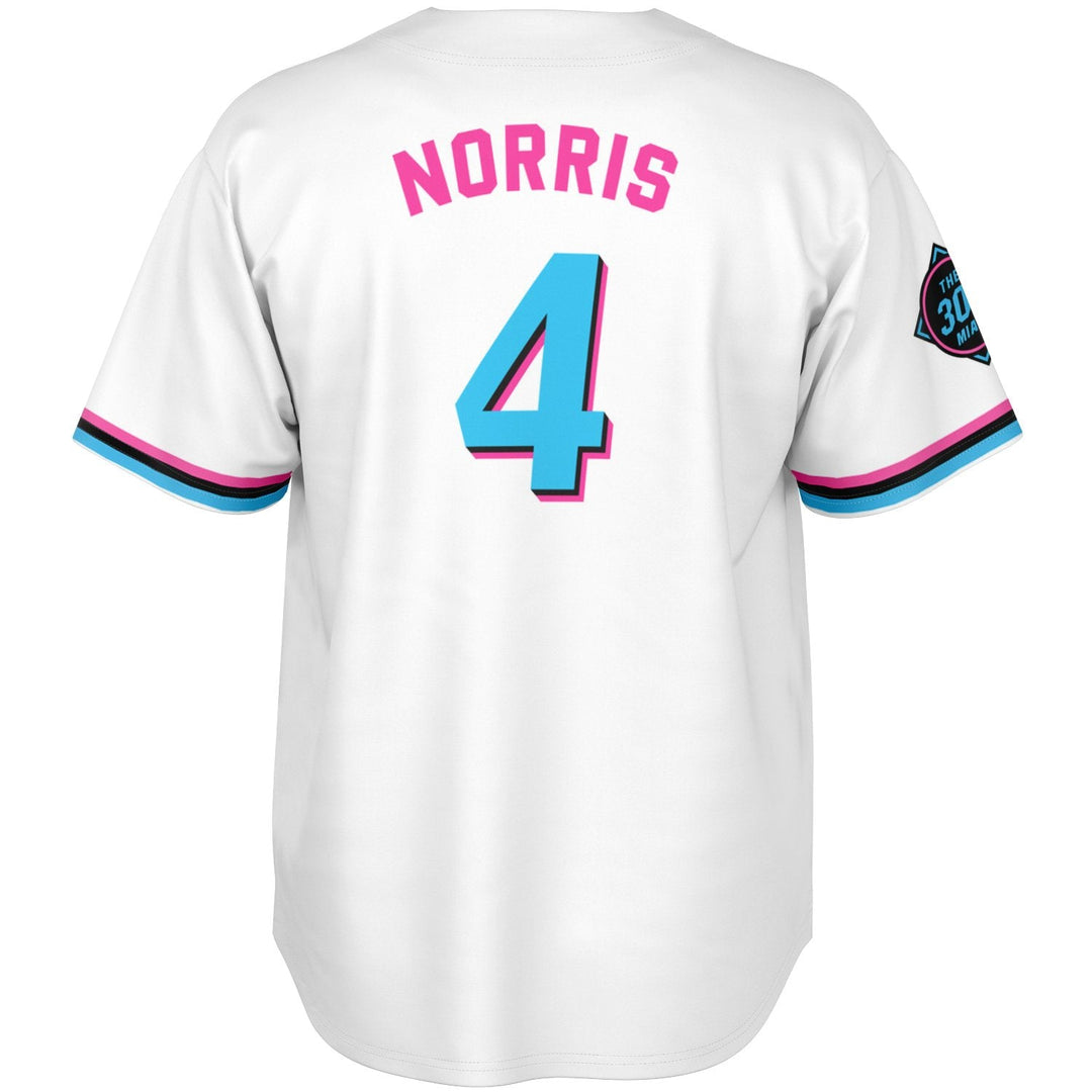 Norris - Miami Vice Home Jersey (Clearance) - Furious Motorsport