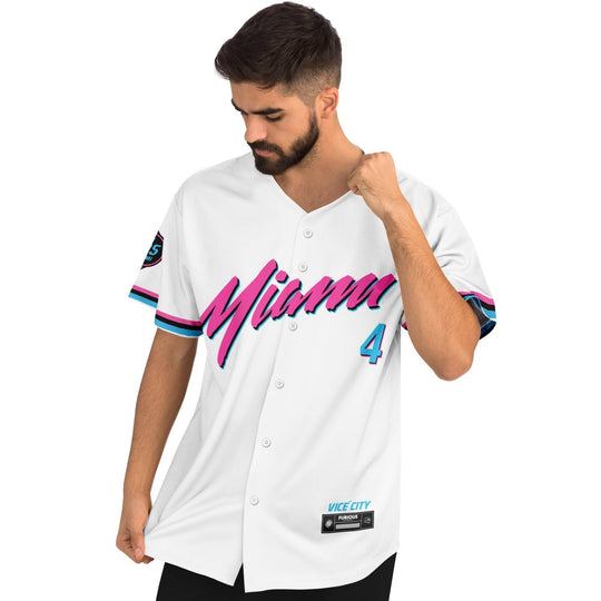 Norris - Miami Vice Home Jersey (Clearance) - Furious Motorsport