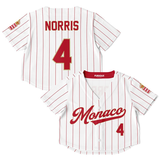 Norris - Monaco Crop Top Jersey (Clearance) - Furious Motorsport