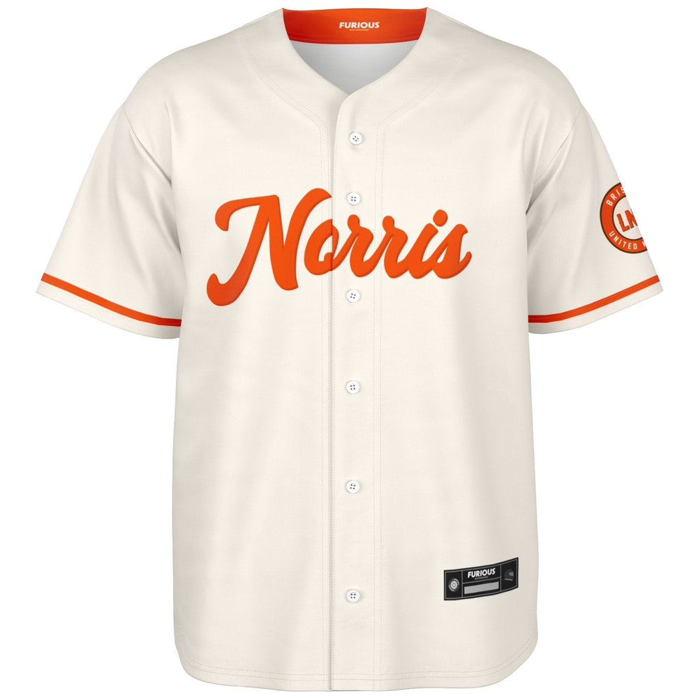 Norris - Off - White Creamsicle Jersey (Clearance) - Furious Motorsport