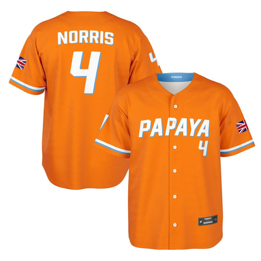 Norris - Papaya Alternate Jersey - Furious Motorsport