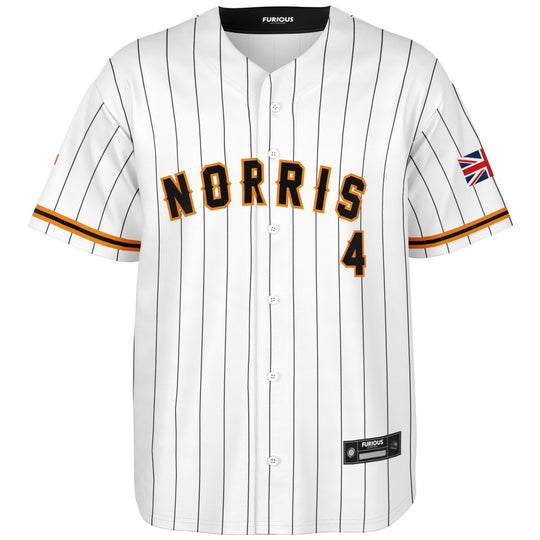 Norris - Pinstripe Home Jersey - Furious Motorsport