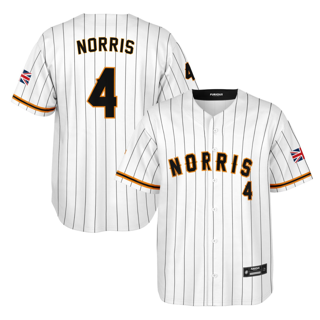 Norris - Pinstripe Home Jersey - Furious Motorsport