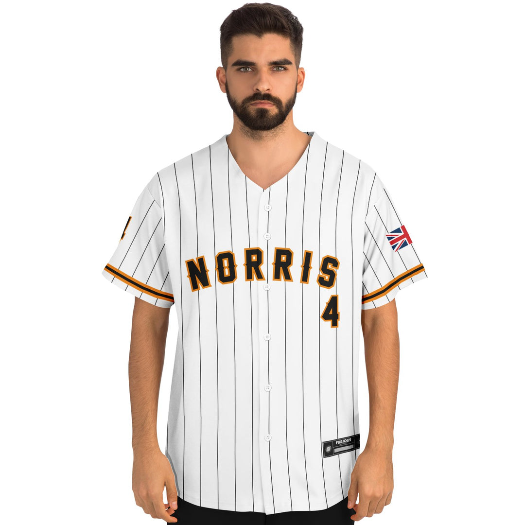 Norris - Pinstripe Home Jersey - Furious Motorsport