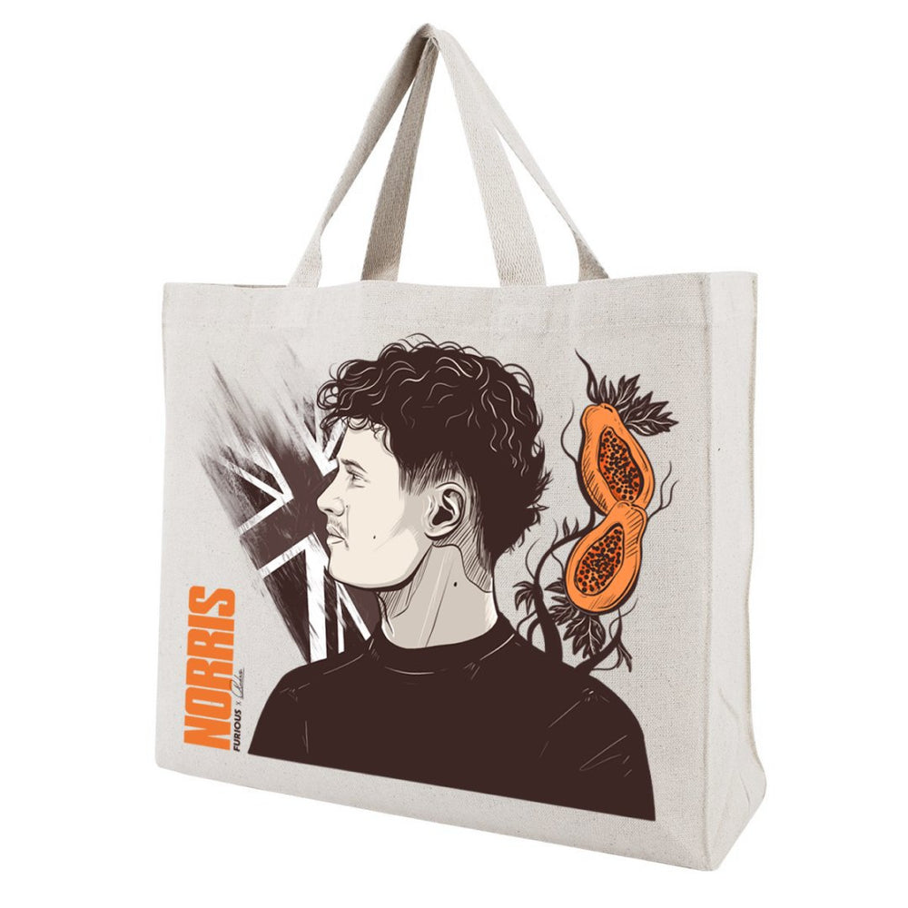 Norris Portrait - Tote Bag - Furious Motorsport