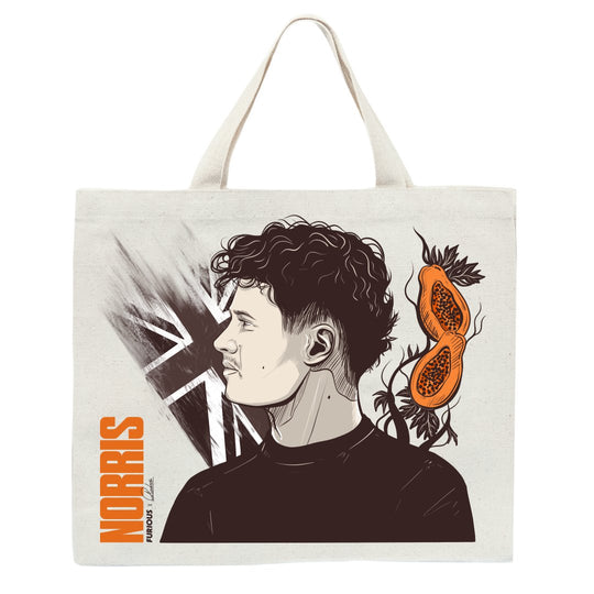 Norris Portrait - Tote Bag - Furious Motorsport