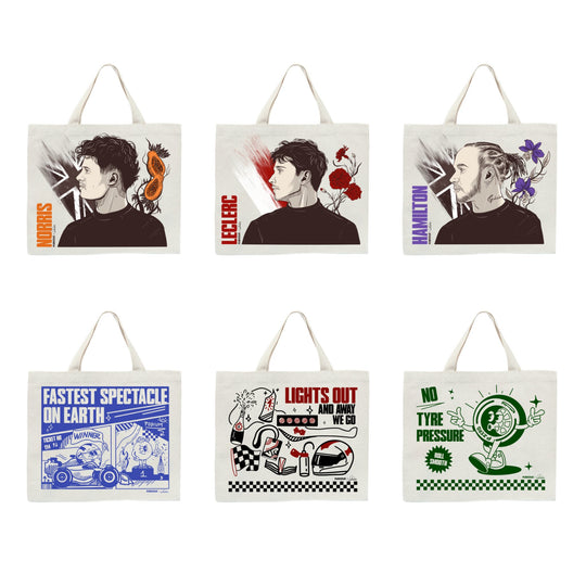 Norris Portrait - Tote Bag - Furious Motorsport