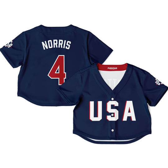 Norris - USA GP Crop Top - Furious Motorsport