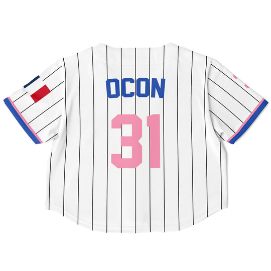 Ocon - Home Crop Top Jersey - Furious Motorsport