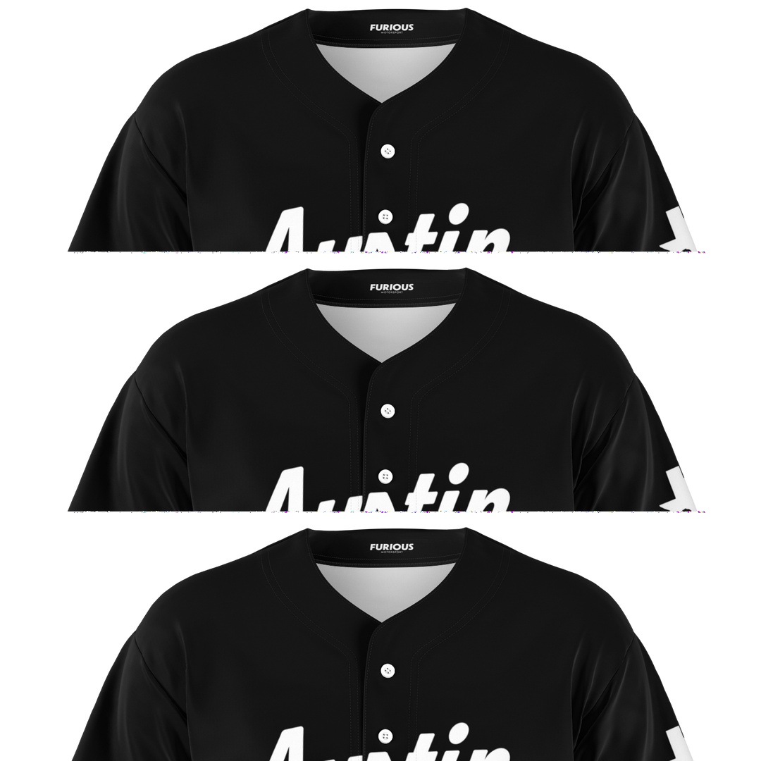 Ocon - Jet Black Austin Jersey - Furious Motorsport