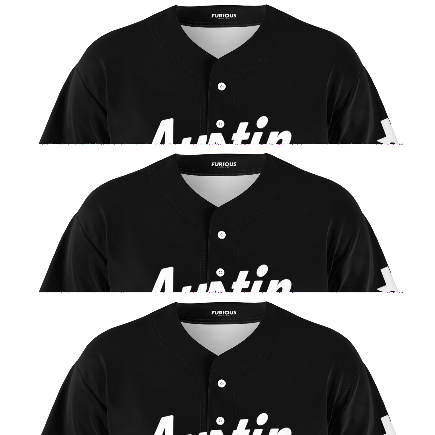 Ocon - Jet Black Austin Jersey - Furious Motorsport