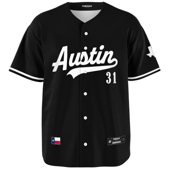 Ocon - Jet Black Austin Jersey (Clearance) - Furious Motorsport