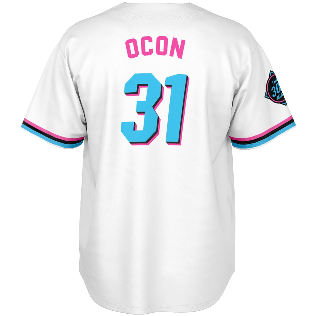 Ocon - Miami Vice Home Jersey (Clearance) - Furious Motorsport