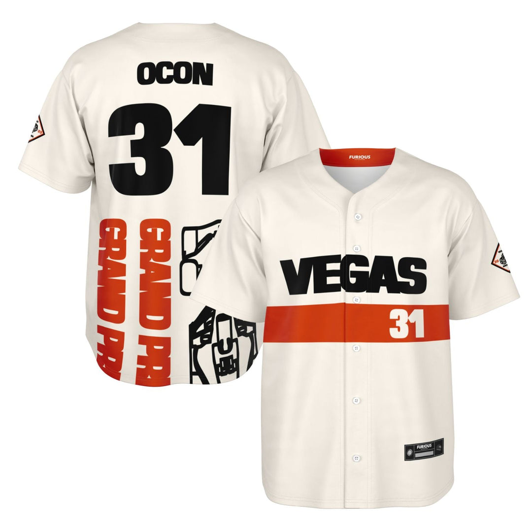 Ocon - Vegas Street Circuit Jersey - Furious Motorsport