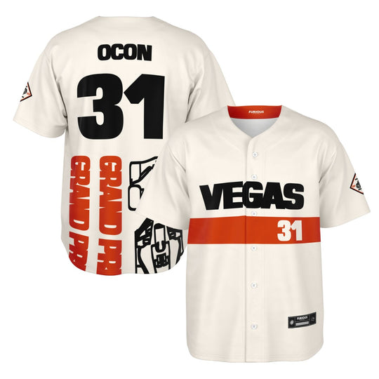 Ocon - Vegas Street Circuit Jersey (Clearance) - Furious Motorsport