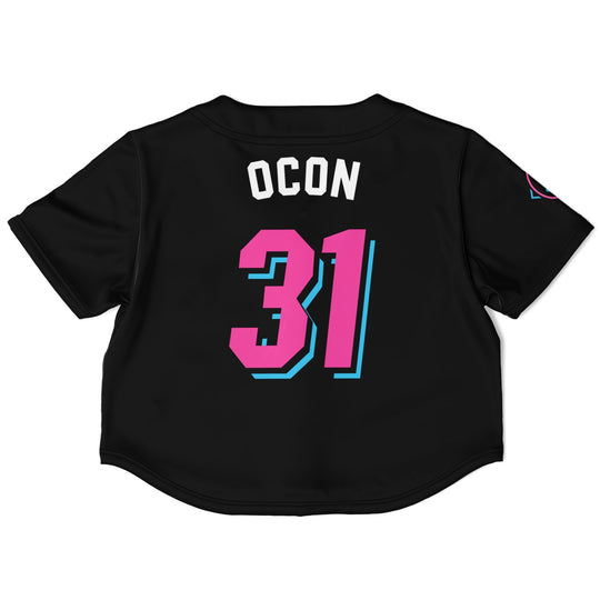 Ocon - Vice City Crop Top Jersey (Clearance) - Furious Motorsport