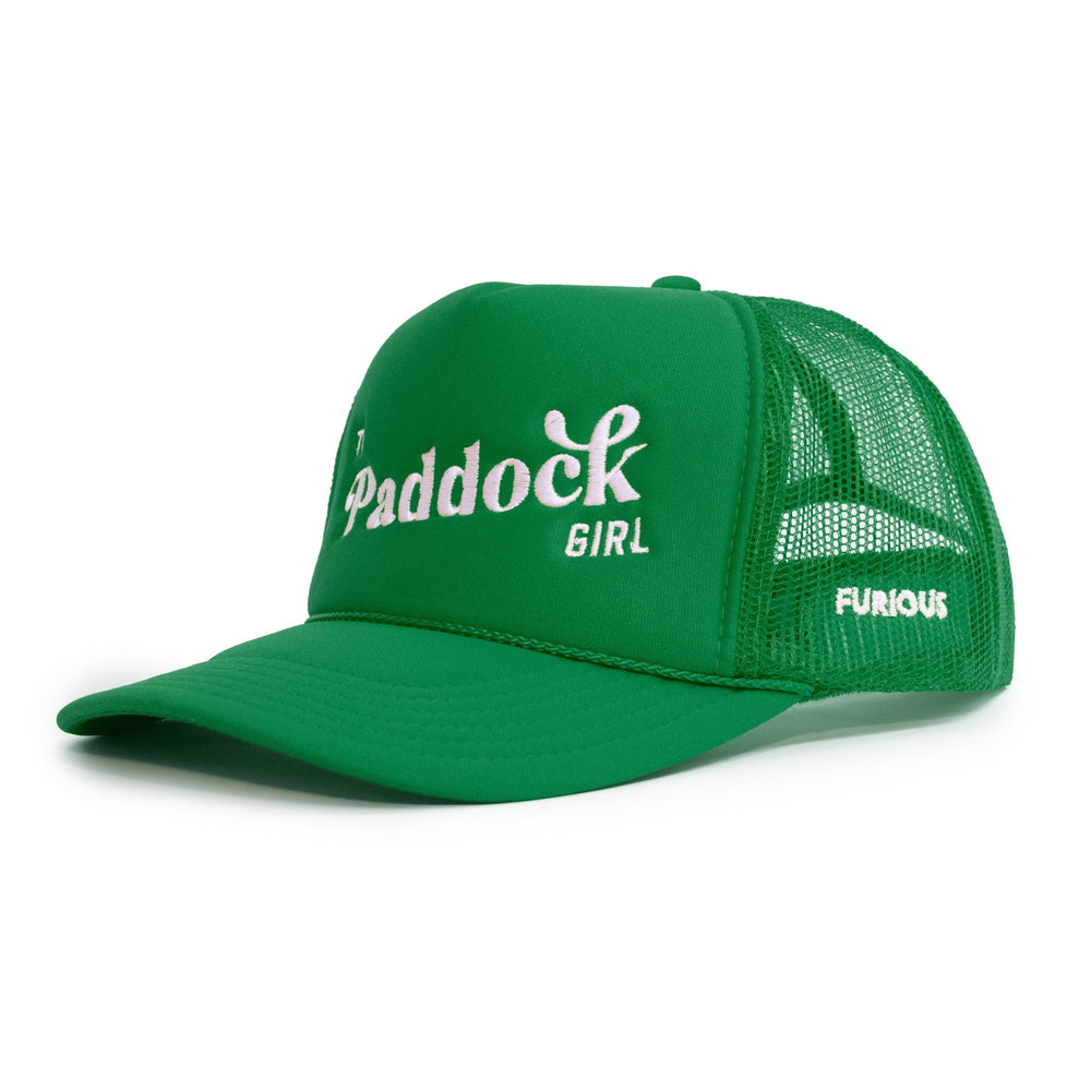 Paddock Girl Hat - Green - PRESALE - Furious Motorsport