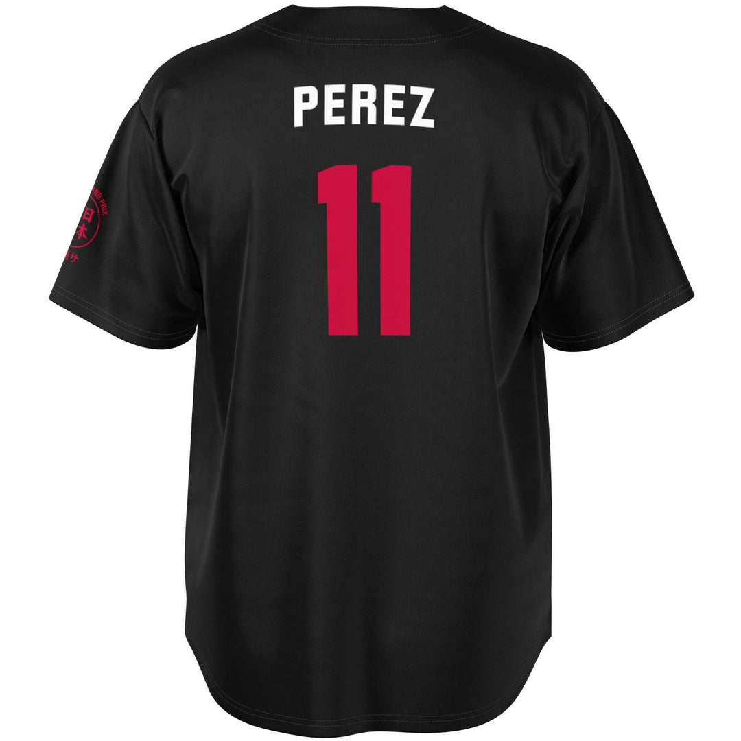 Perez - Carbon Black Suzuka "Great Wave" Jersey (Clearance) - Furious Motorsport