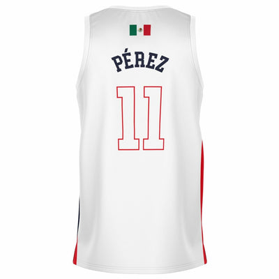 Pérez - Home White Classic Edition Jersey (Clearance) - Furious Motorsport
