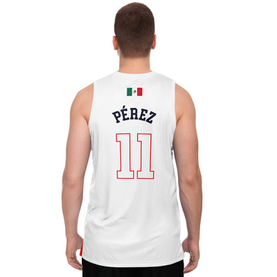 Pérez - Home White Classic Edition Jersey (Clearance) - Furious Motorsport