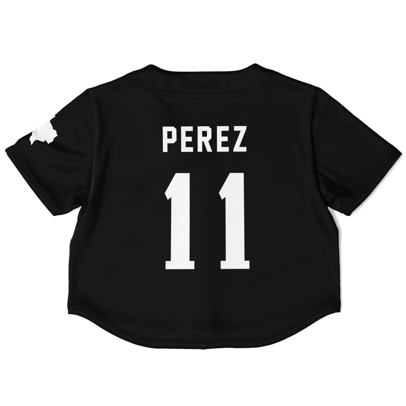 Perez - Jet Black Austin Crop Top - Furious Motorsport