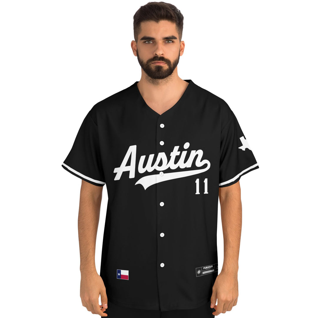 Perez - Jet Black Austin Jersey - Furious Motorsport