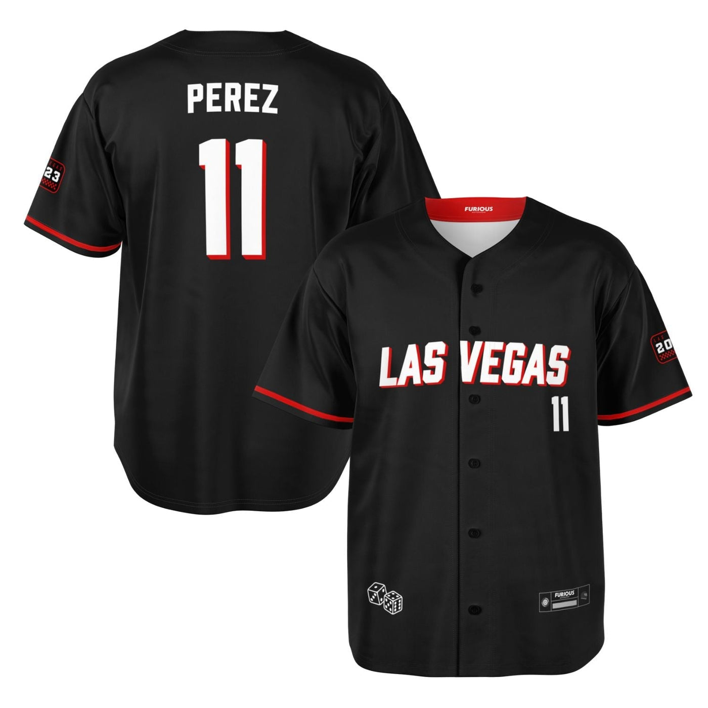 Perez - Lucky Dice Jersey (Clearance) - Furious Motorsport