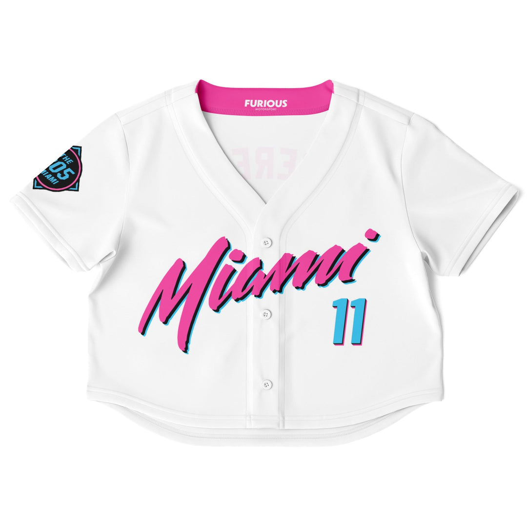 Perez - Miami Vice Home Crop Top - Furious Motorsport