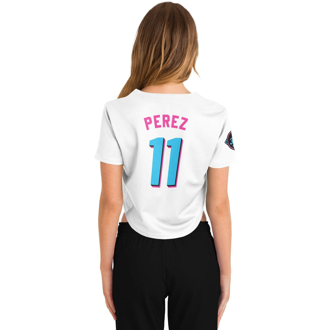 Perez - Miami Vice Home Crop Top (Clearance) - Furious Motorsport