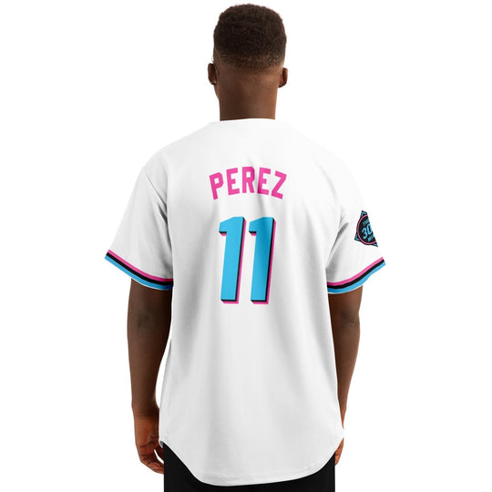 Perez - Miami Vice Home Jersey (Clearance) - Furious Motorsport