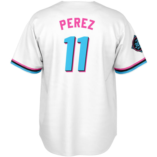 Perez - Miami Vice Home Jersey (Clearance) - Furious Motorsport