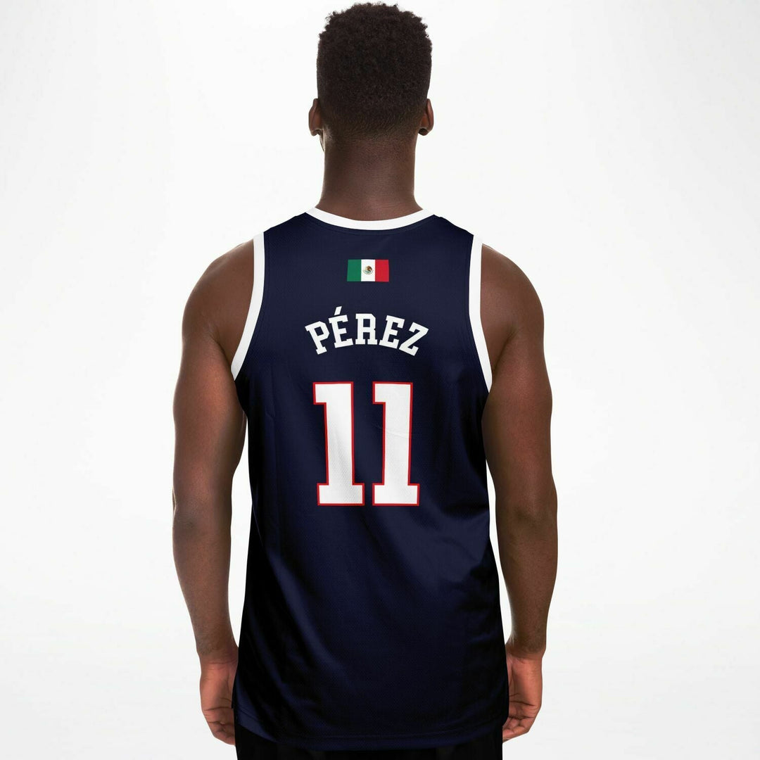 Pérez - Navy Blue Downforce Edition Jersey - Furious Motorsport