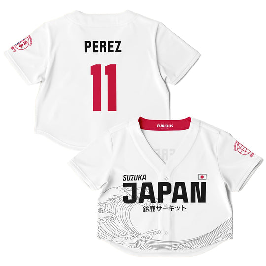 Perez - Suzuka "Great Wave" Crop Top - Furious Motorsport