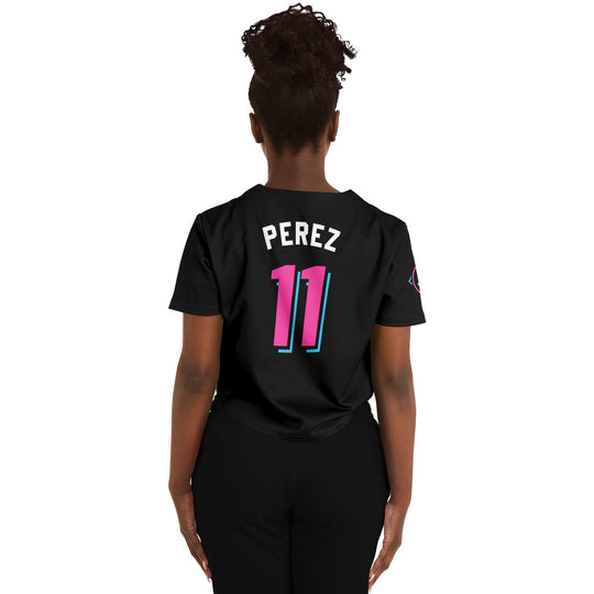 Perez - Vice City Crop Top Jersey (Clearance) - Furious Motorsport