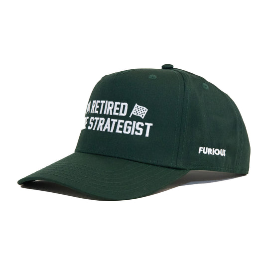 Retired Tire Strategist | Hunter Green Hat Presale - Furious Motorsport