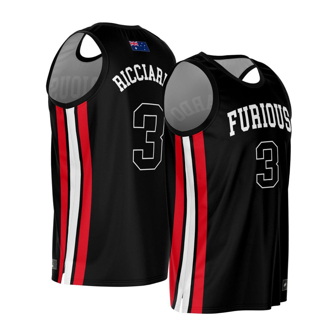 Ricciardo - Away Black Classic Edition Jersey - Furious Motorsport