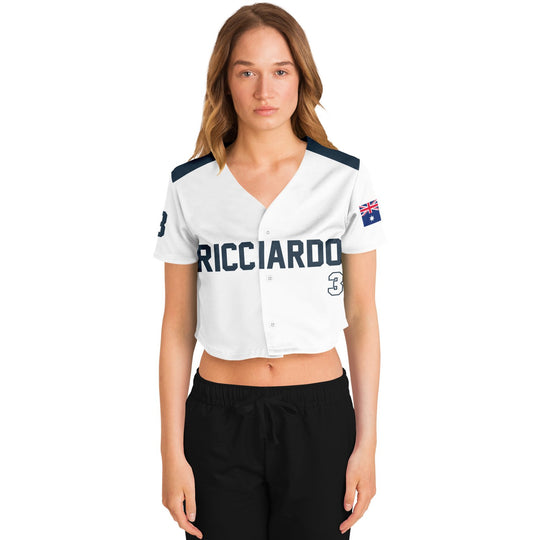 Ricciardo - DR3 Crop Top Jersey (Clearance) - Furious Motorsport