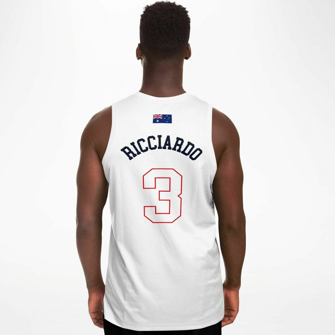 Ricciardo - Home White Classic Edition Jersey - Furious Motorsport